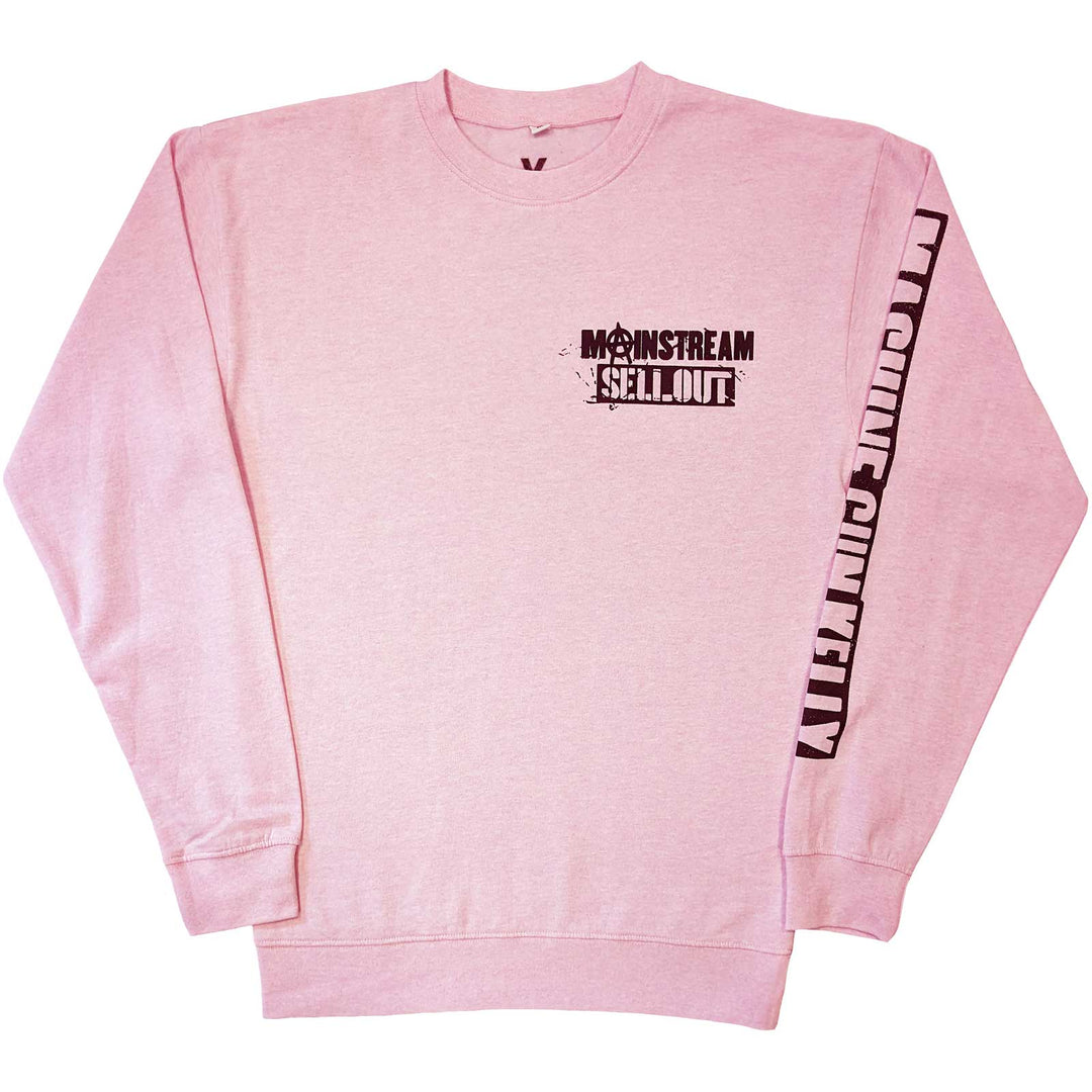 Pink Face (Back & Sleeve Print) Unisex Sweatshirt | Machine Gun Kelly
