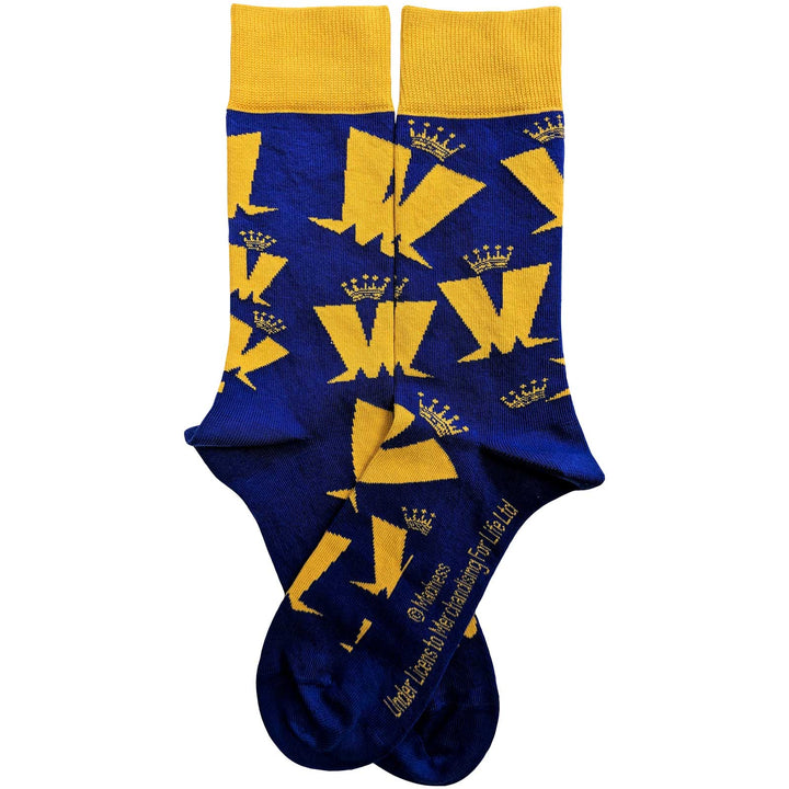 Crown & M Pattern Unisex Ankle Socks (UK Size 7 - 11) | Madness