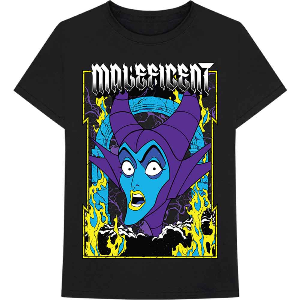 Disney Unisex T-Shirt: Maleficent Villain (Black)