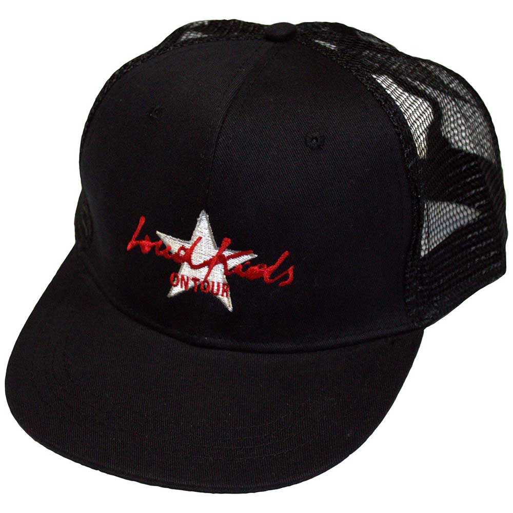 Maneskin Unisex Mesh Back Cap: Loud Kids On Tour (Black) (Ex-Tour)