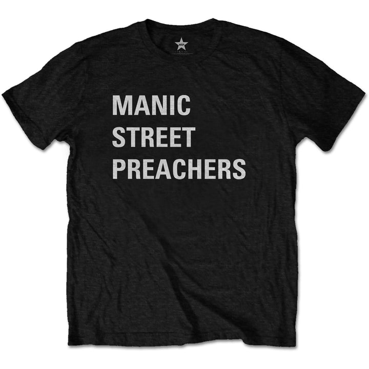 Block Logo (Back Print) Unisex T-Shirt | Manic Street Preachers