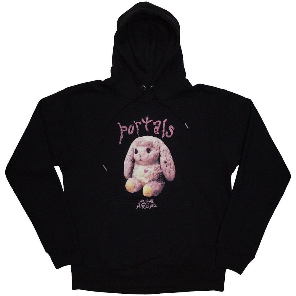 Melanie Martinez Unisex Pullover Hoodie: Portals Bunny (Black)