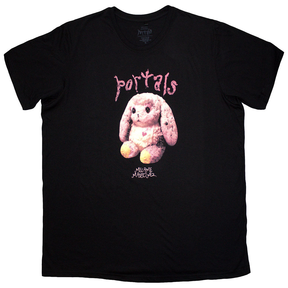 Melanie Martinez Unisex T-Shirt: Portals Bunny (Black)