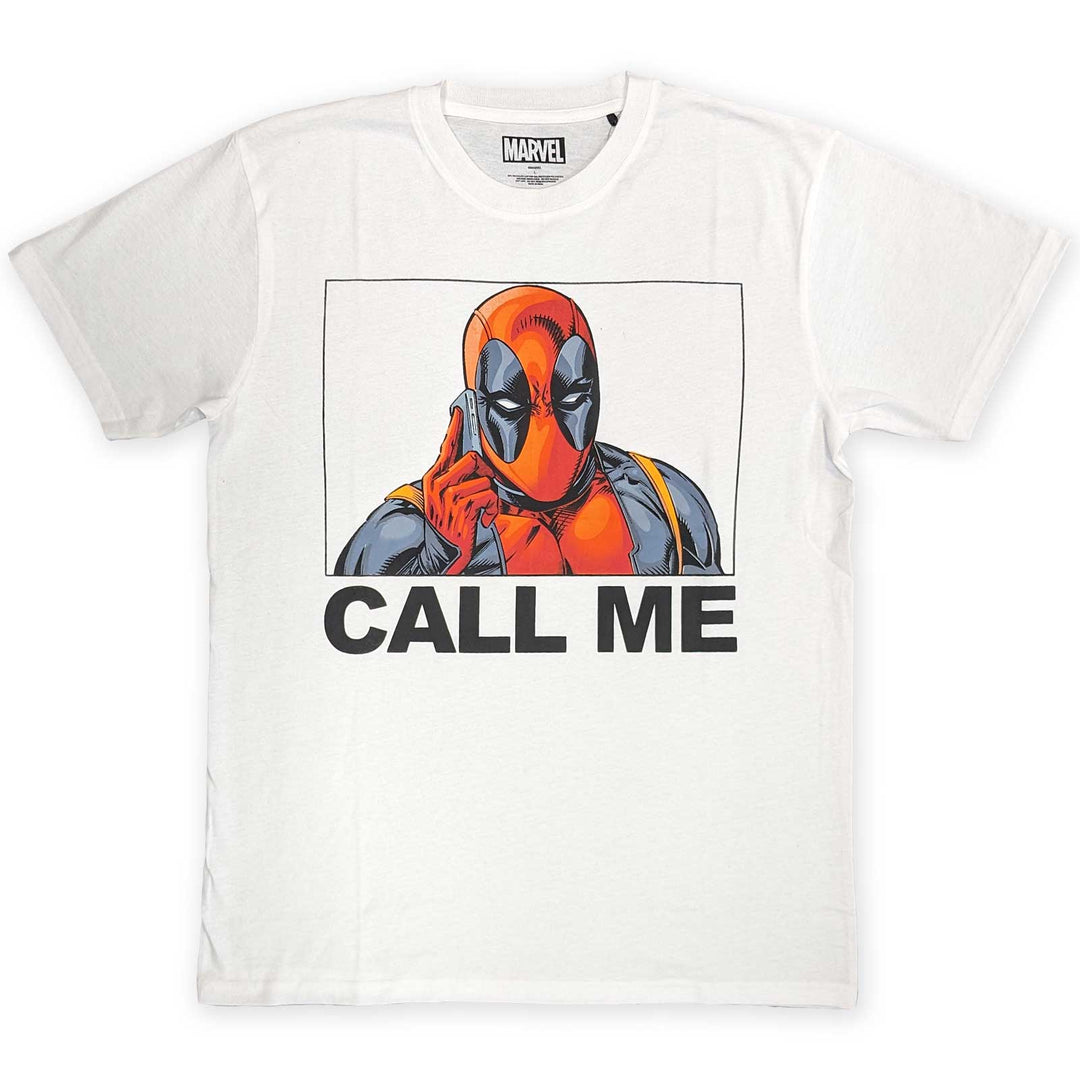 Deadpool Call Me Unisex T-Shirt | Marvel