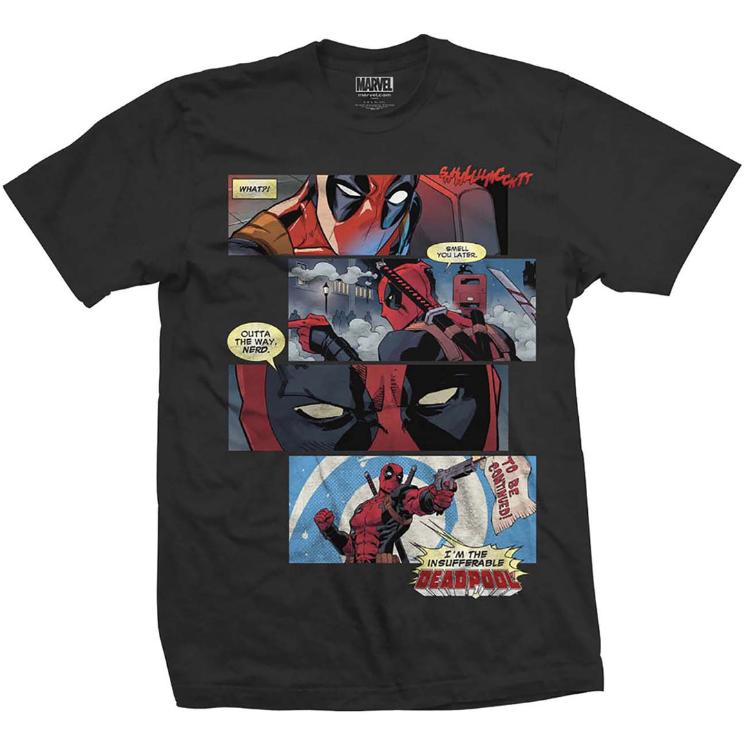Deadpool Strips Unisex T-Shirt | Marvel