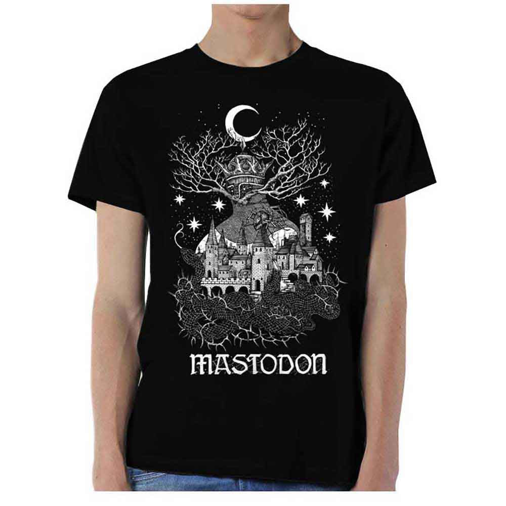 Mastodon Unisex T-Shirt: Quiet Kingdom (Black) (Ex-Tour) (Small)