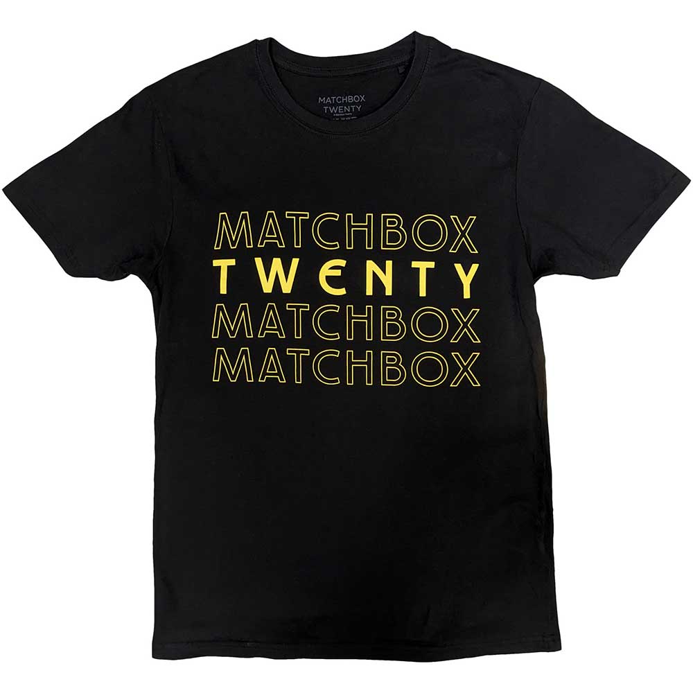 Matchbox Twenty Unisex T-Shirt: Ditto (Black)