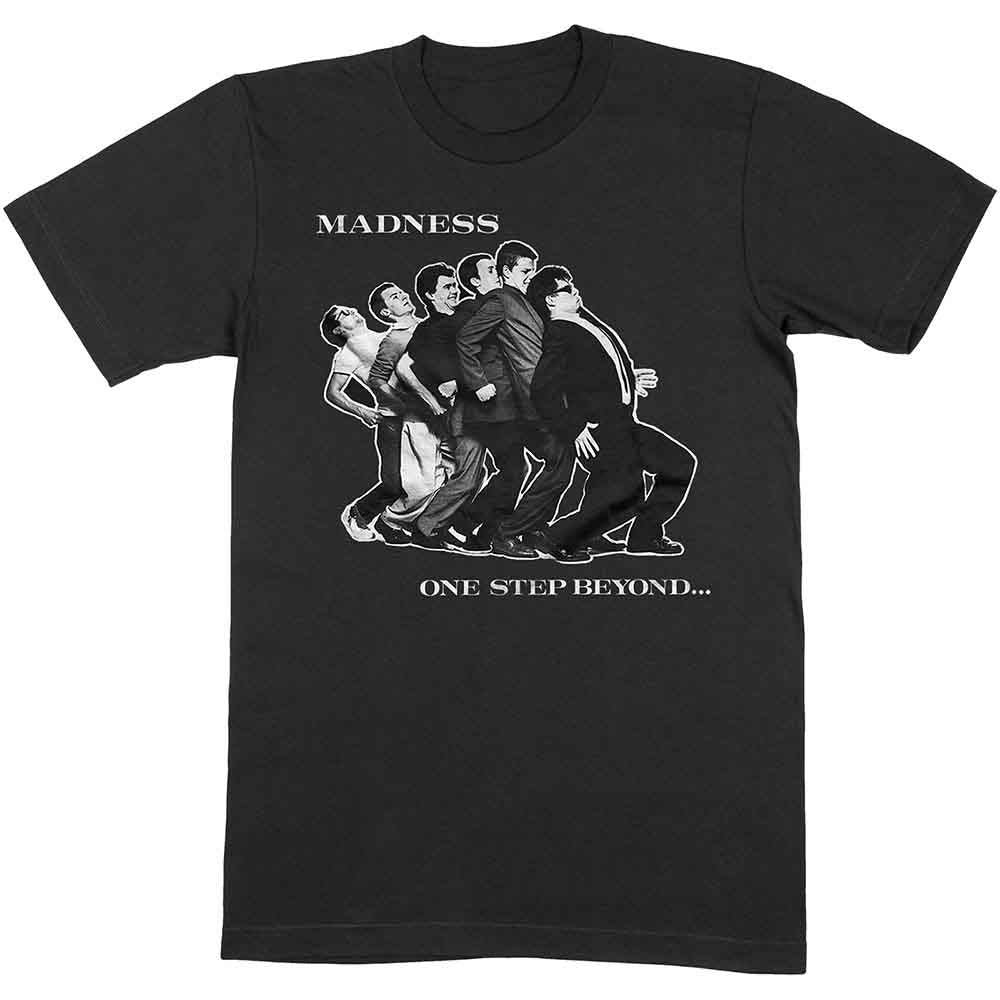 Madness Unisex T-Shirt: One Step Beyond (Black)