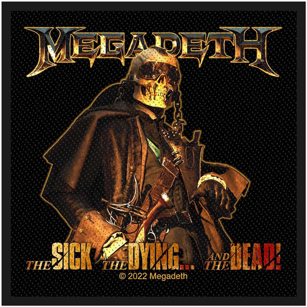 The Sick, The Dying And The Dead Standard Patch | Megadeth