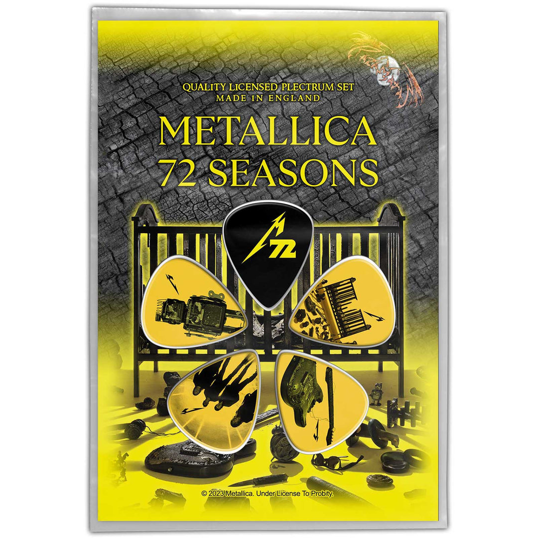 72 Seasons Plectrum Pack | Metallica
