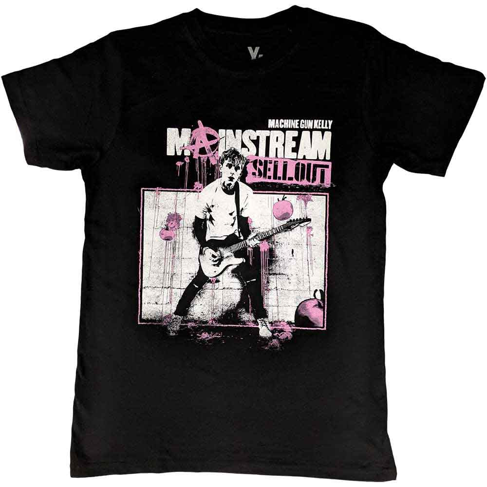 Machine Gun Kelly Unisex T-Shirt: Digital Cover (Black)