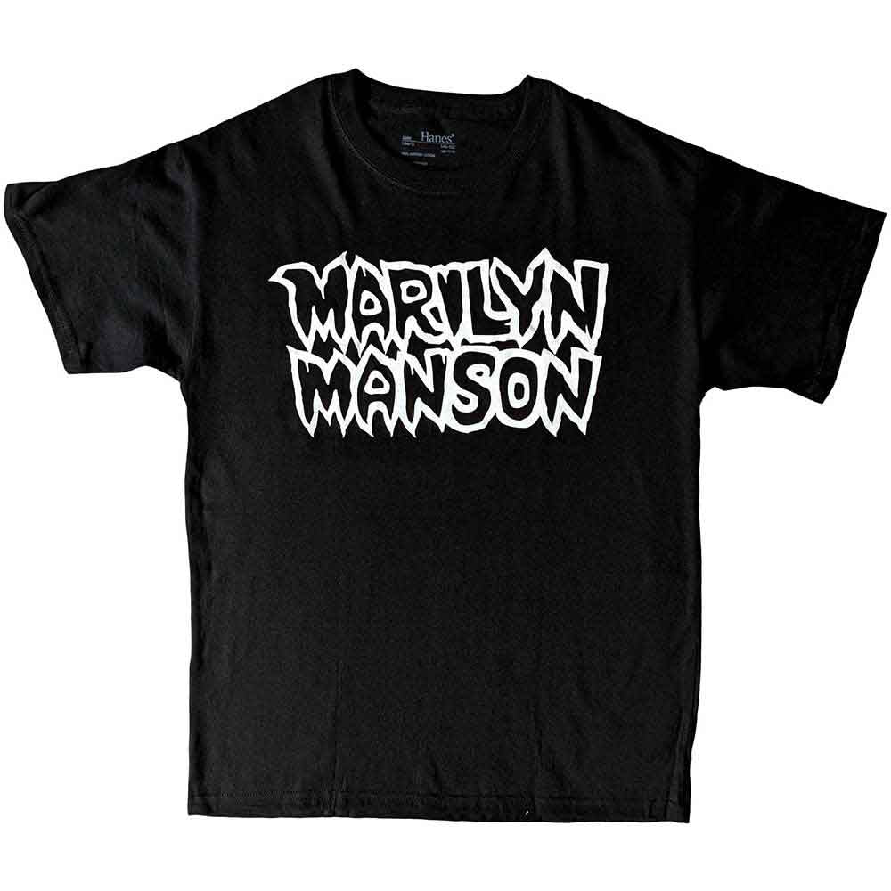 Marilyn Manson Kids T-Shirt: Classic Logo (Black)