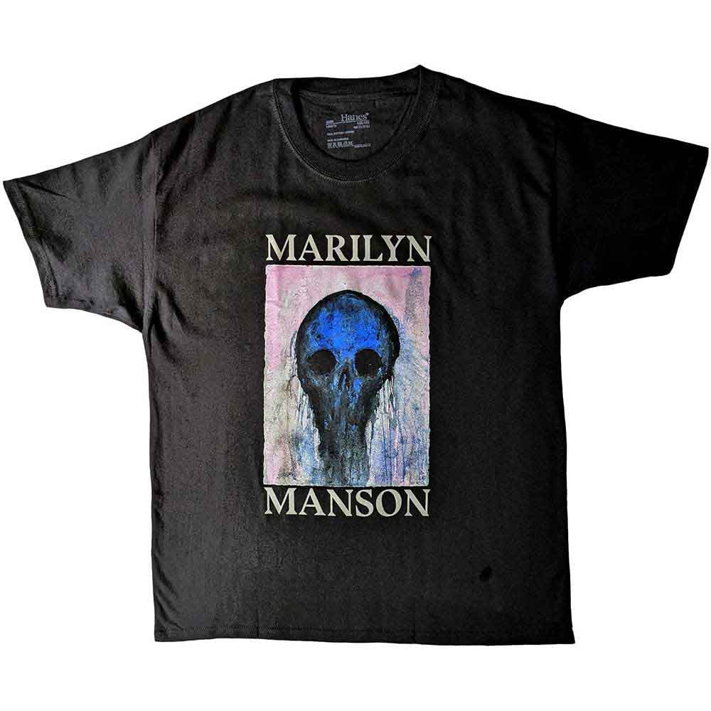 Marilyn Manson Kids T-Shirt: Halloween Painted Hollywood (Black)