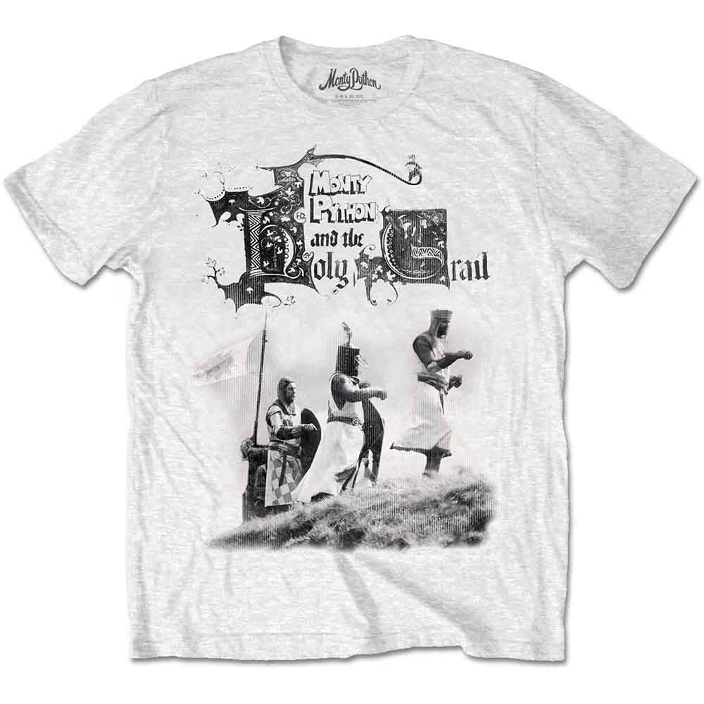 Monty Python Unisex T-Shirt: Knight Riders (White)