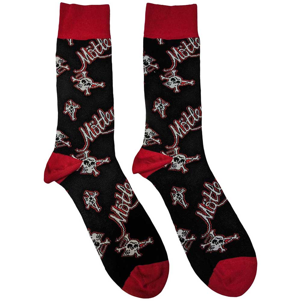 Feelgood Repeat Unisex Ankle Socks (UK Size 7 - 11) | Mötley Crüe