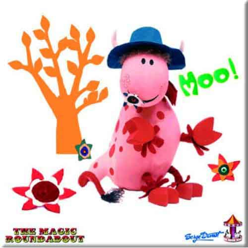 Magic Roundabout Fridge Magnet: Ermintrude