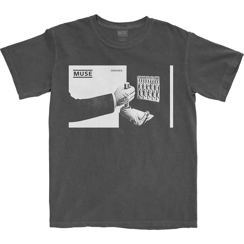 Muse Unisex T-Shirt: Shifting (Charcoal Grey)