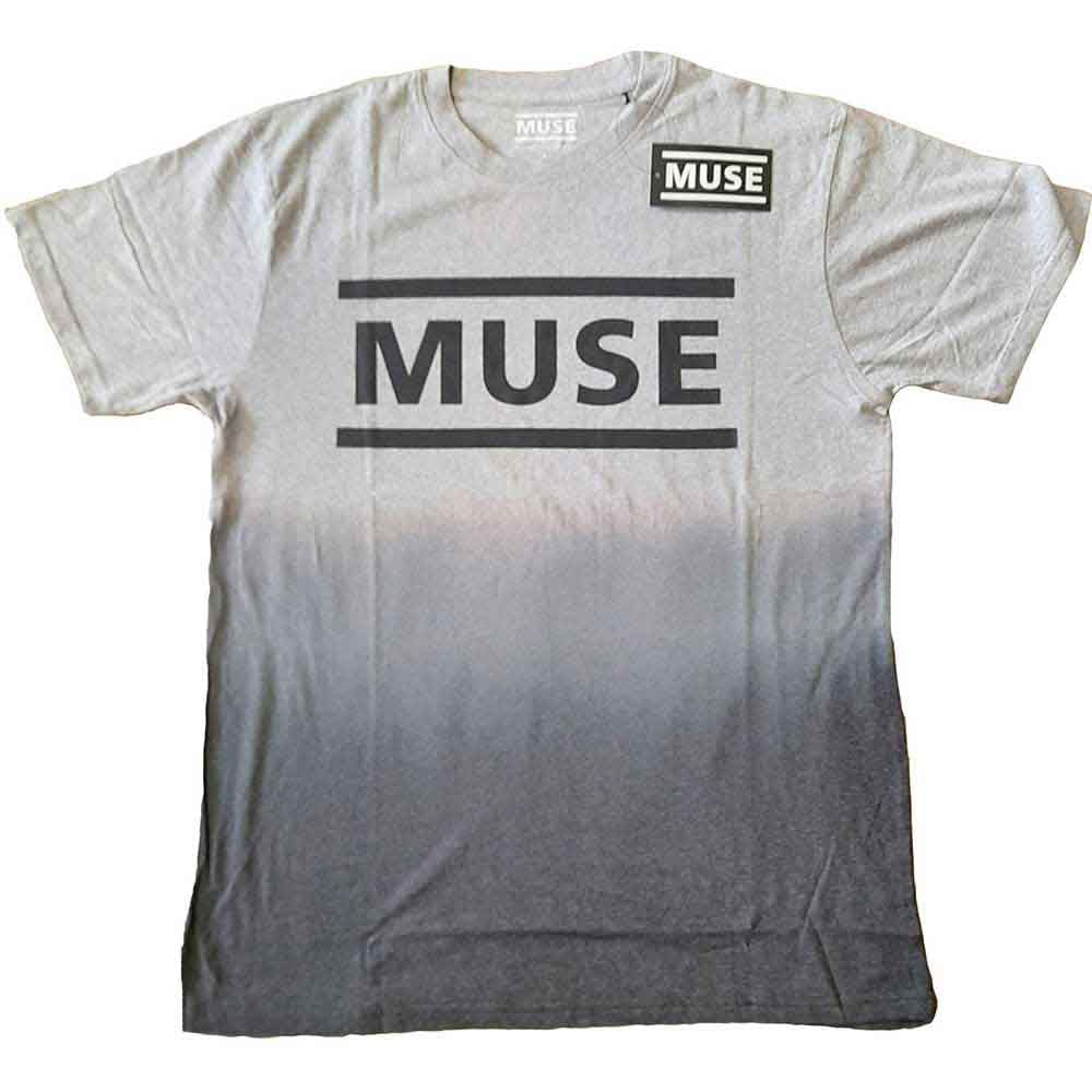 Muse Unisex T-Shirt: Logo (White) (Wash Collection)