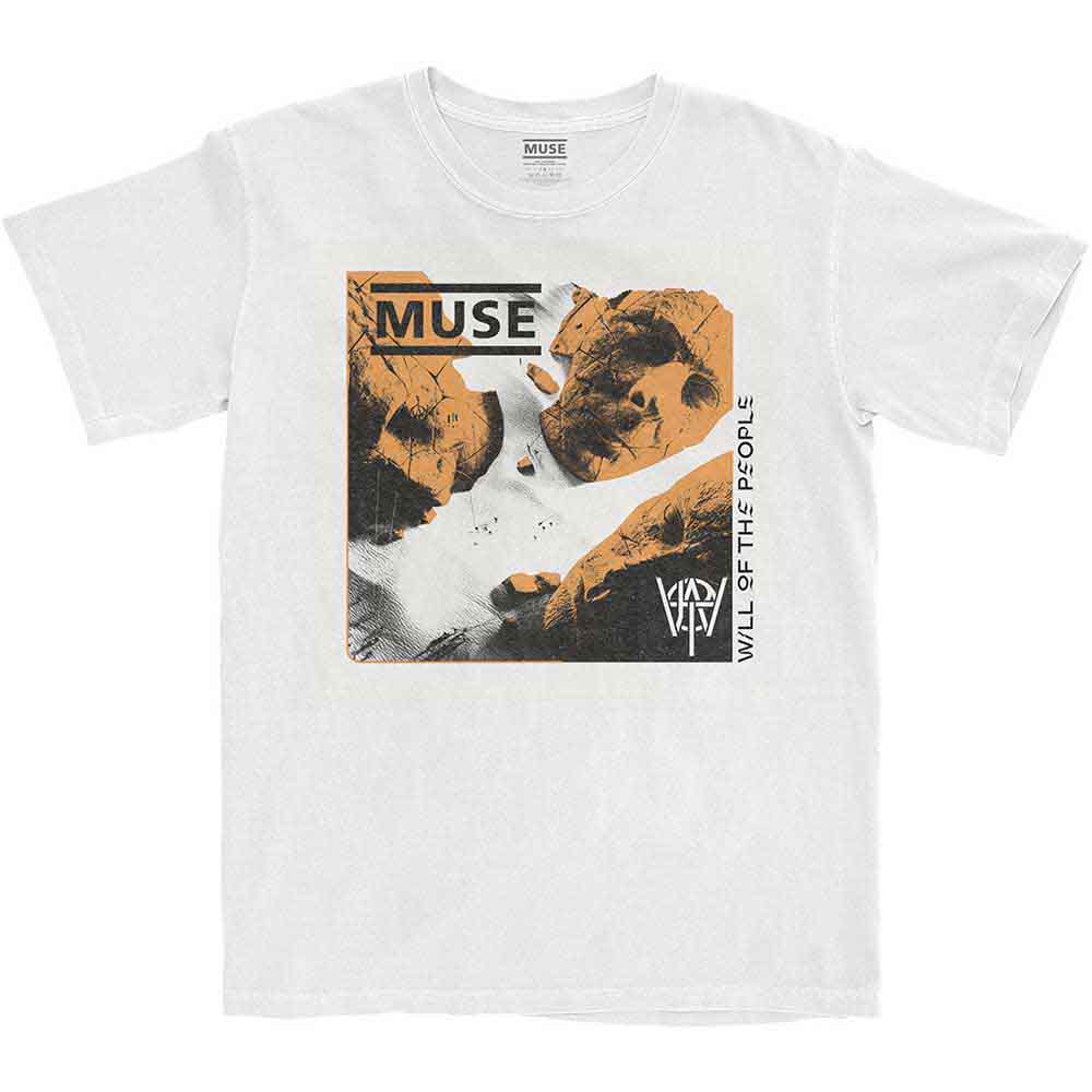 Muse Unisex T-Shirt: Will of the People (White)