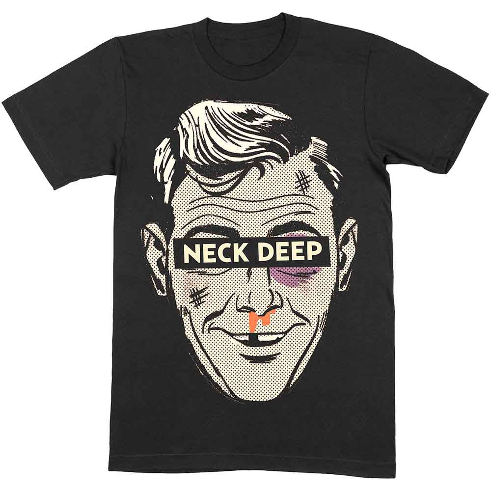 Neck Deep Unisex T-Shirt: Ned (Black)