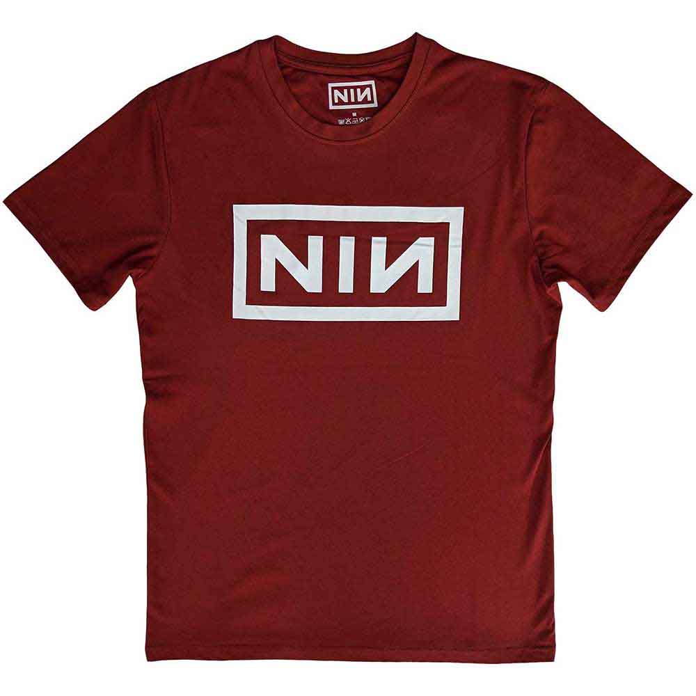 Nine Inch Nails Unisex T-Shirt: Classic Logo (Red)