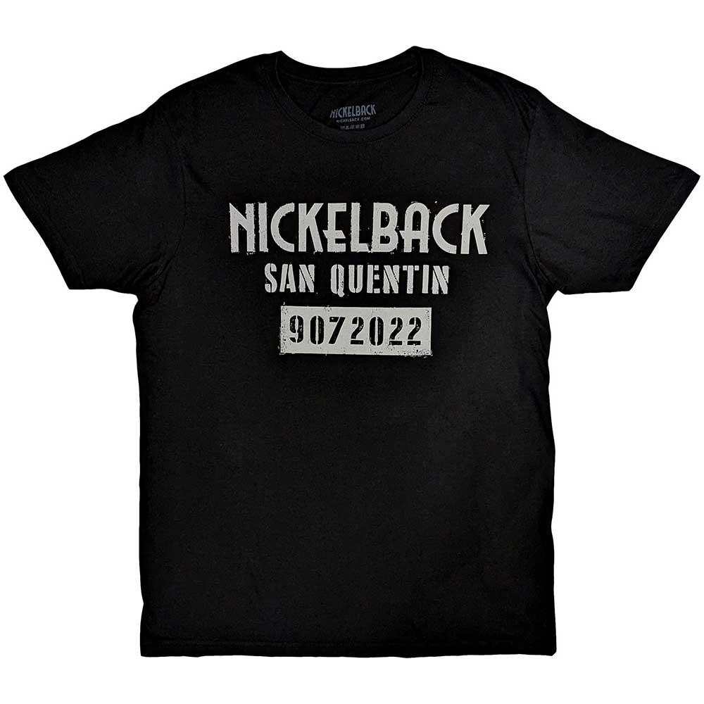 Nickelback Unisex T-Shirt: San Quentin (Black)