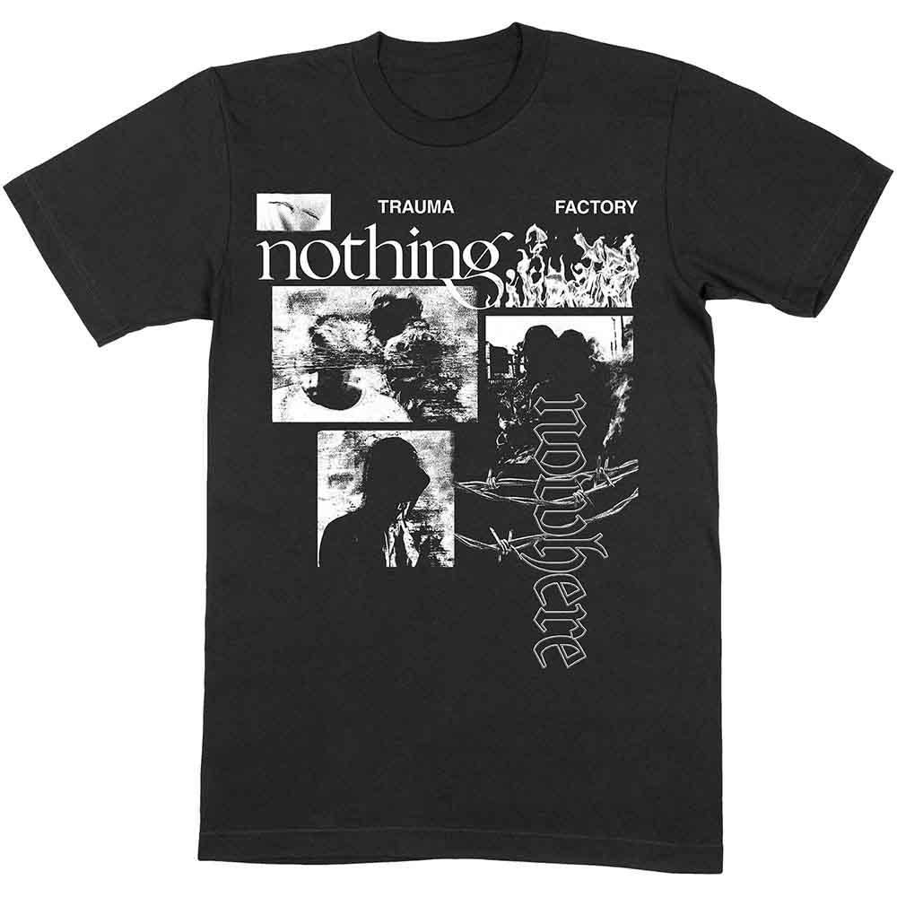 Nothing, Nowhere Unisex T-Shirt: Trauma Factor V.1 (Black)