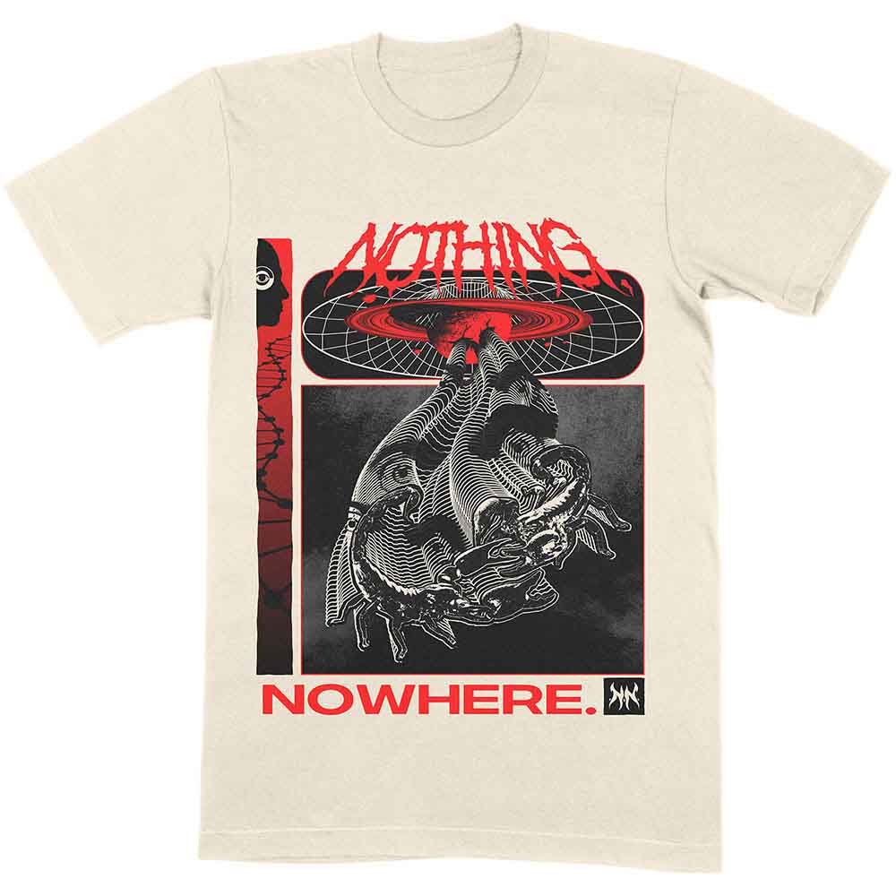 Nothing, Nowhere Unisex T-Shirt: Sci-Fi Scorpio Fight (Ecru)