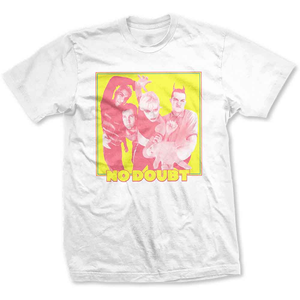 No Doubt Unisex T-Shirt: Yellow Photo (White)