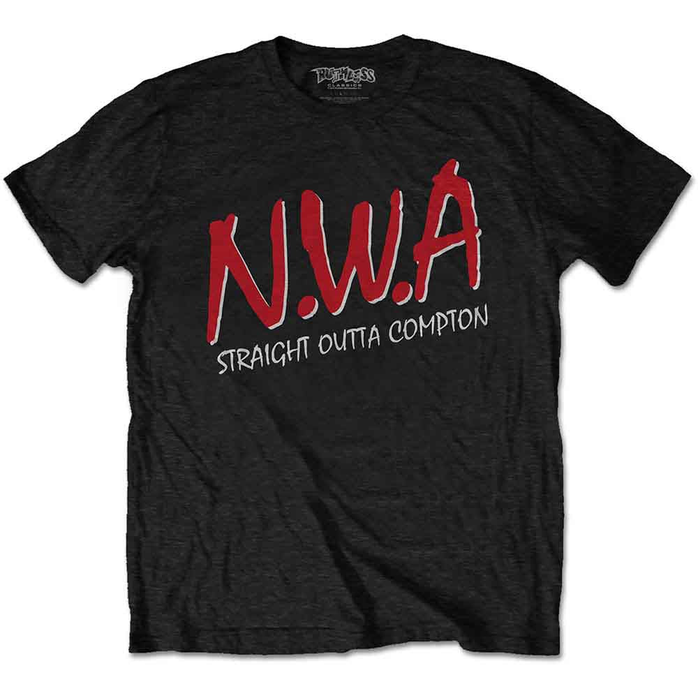 N.W.A Unisex T-Shirt: Straight Outta Compton (Black)