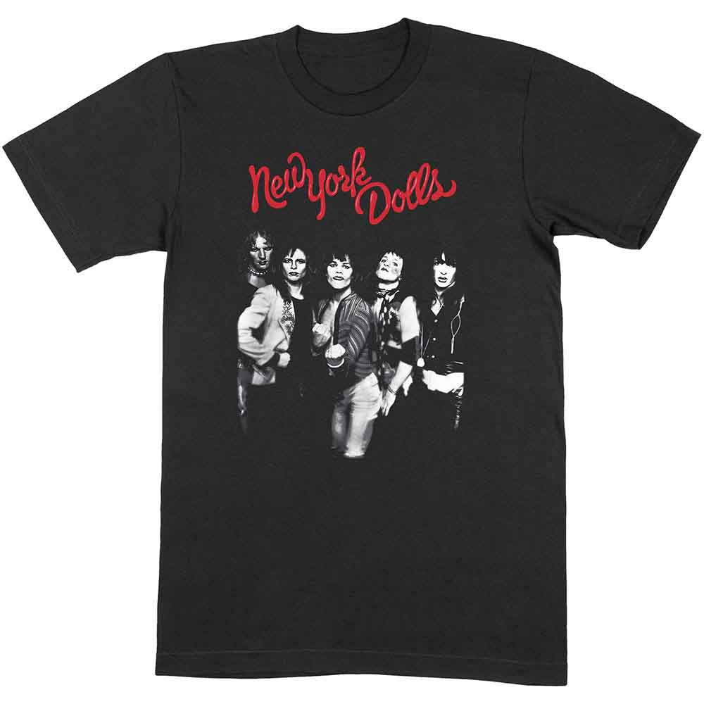 New York Dolls Unisex T-Shirt: Trash (Black) (X-Large)