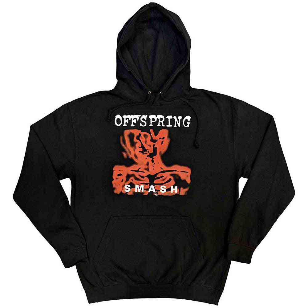 The Offspring Unisex Pullover Hoodie: Smash (Black)