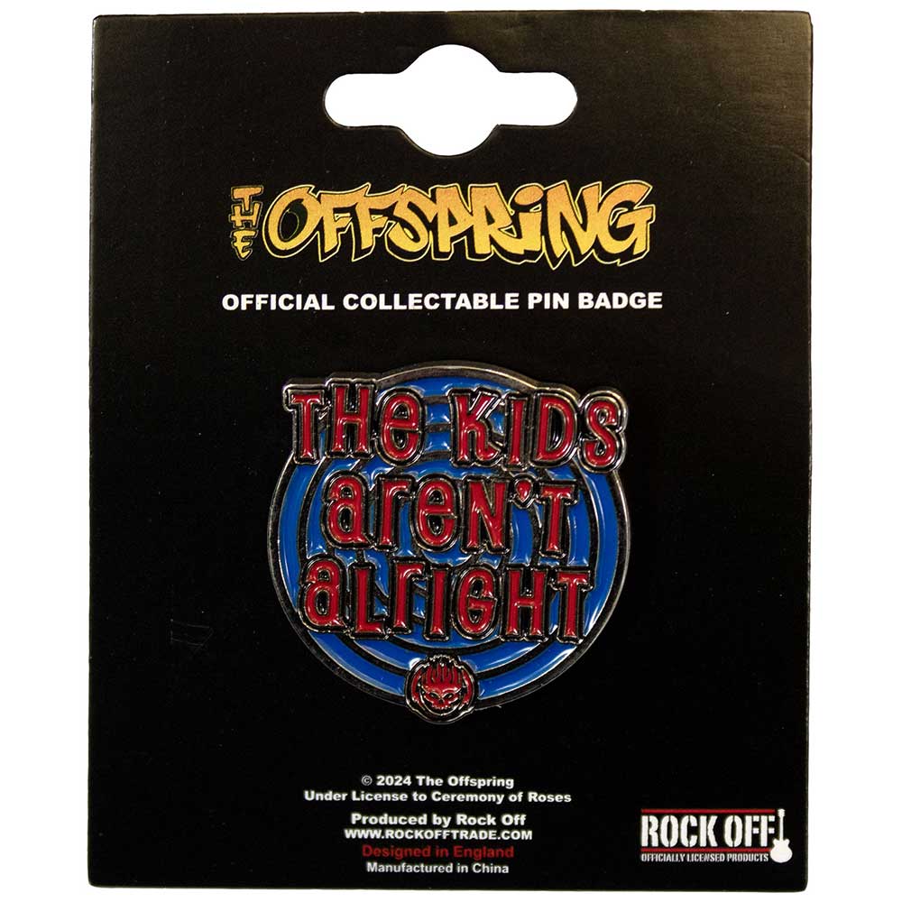 The Offspring Pin Badge: The Kids Aren't Alright