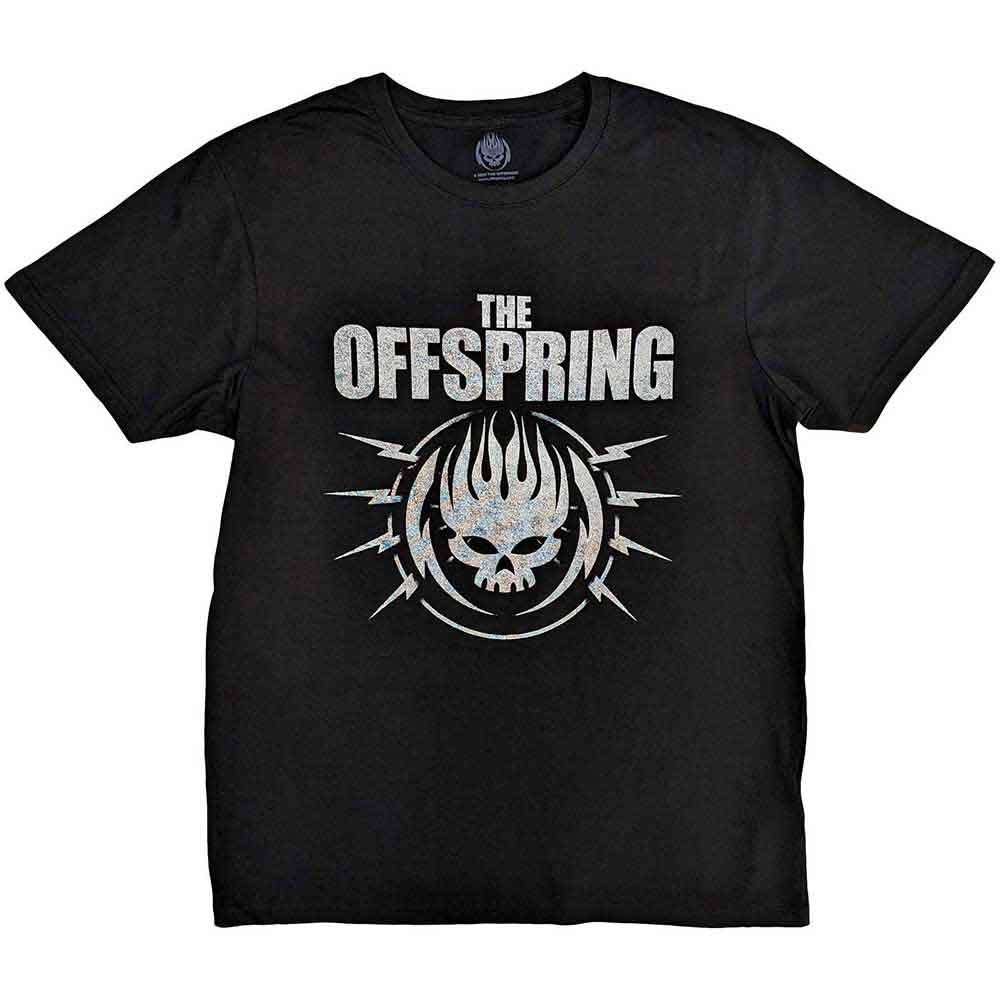 The Offspring Unisex T-Shirt: Bolt Logo (Black)