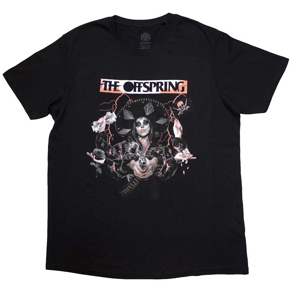 The Offspring Unisex T-Shirt: Gun Girl (Black)