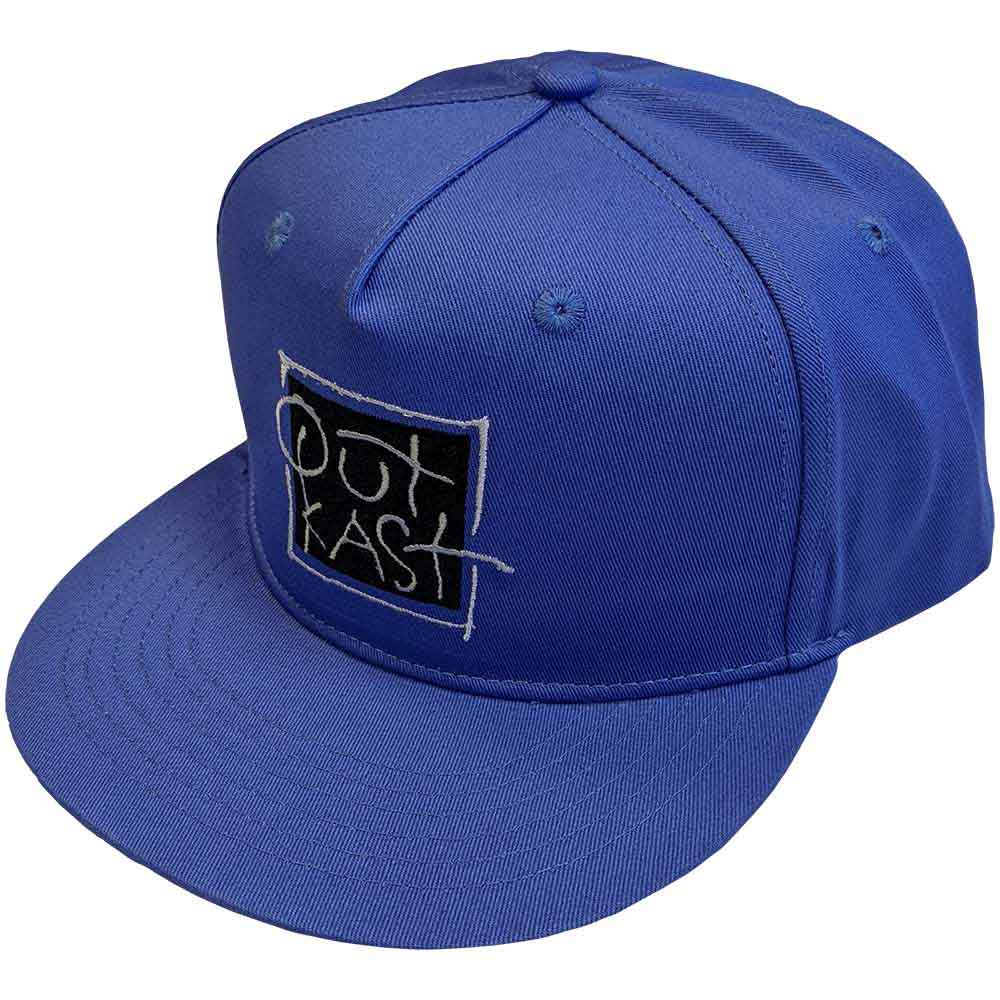 Outkast Unisex Snapback Cap: Box Logo (Blue)