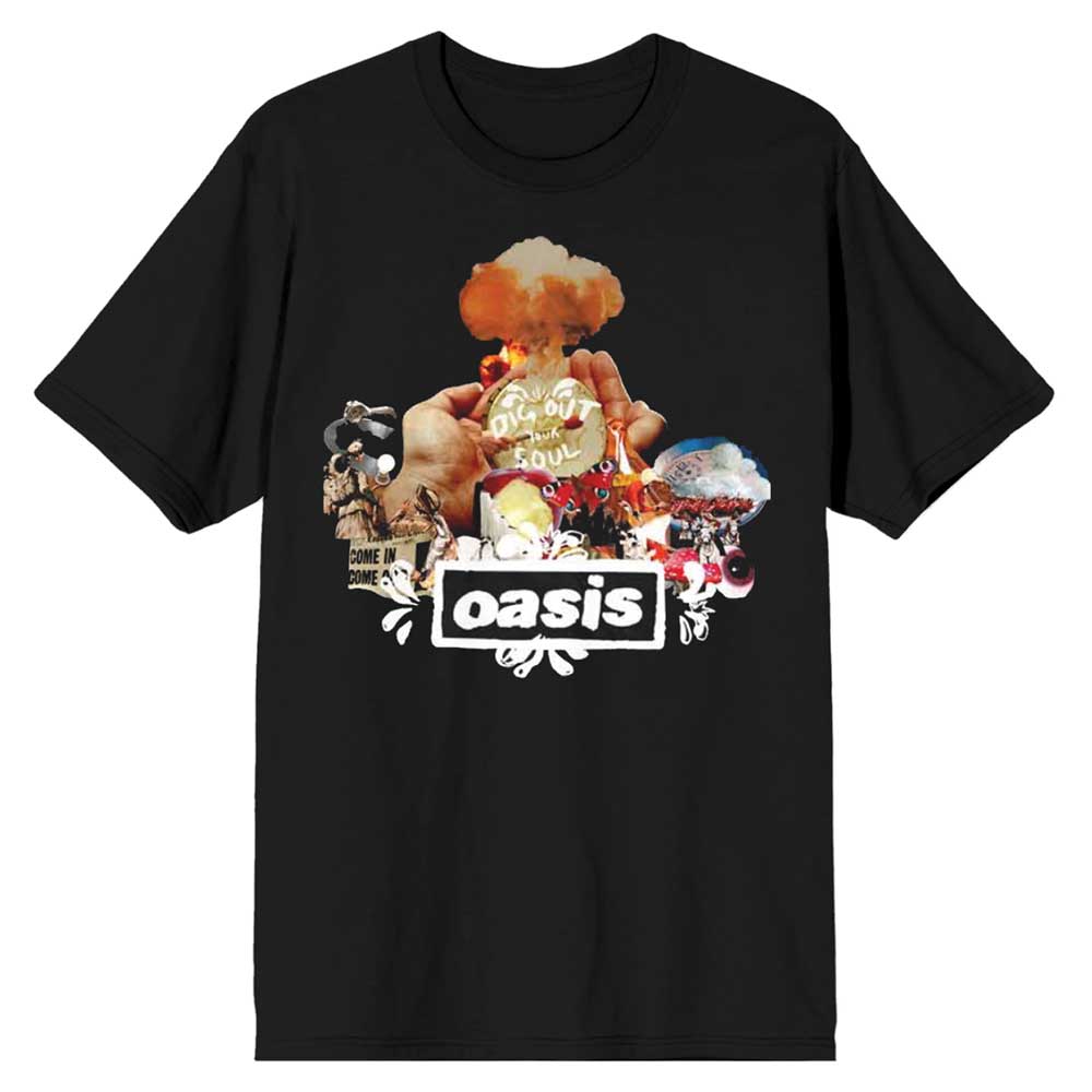 Atomic Collage Unisex T-Shirt | Oasis