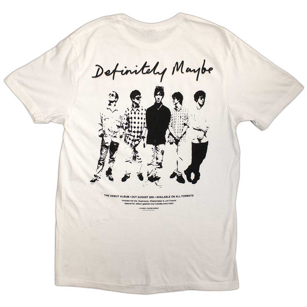 Definitely Maybe Promo (Back Print) Unisex T-Shirt | Oasis