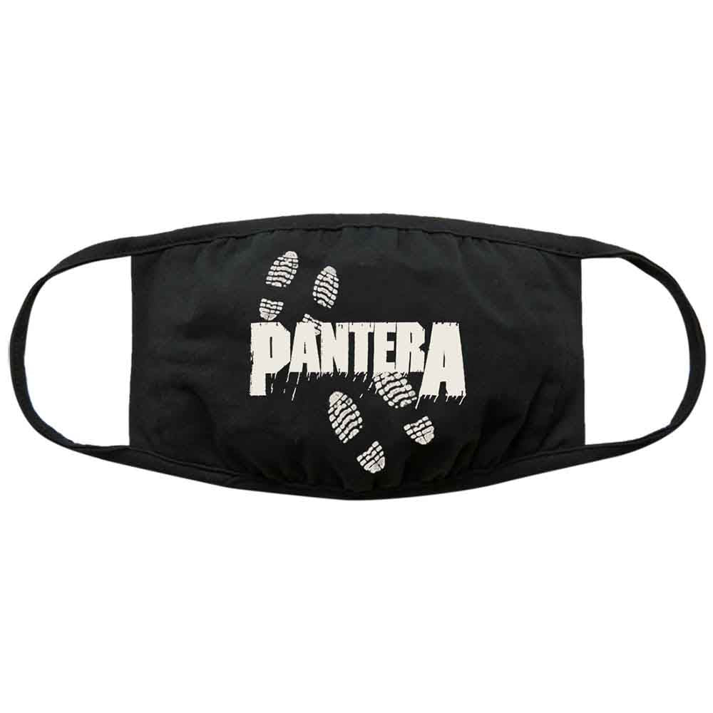 Pantera Face Mask: Steel Foot Print (Black)