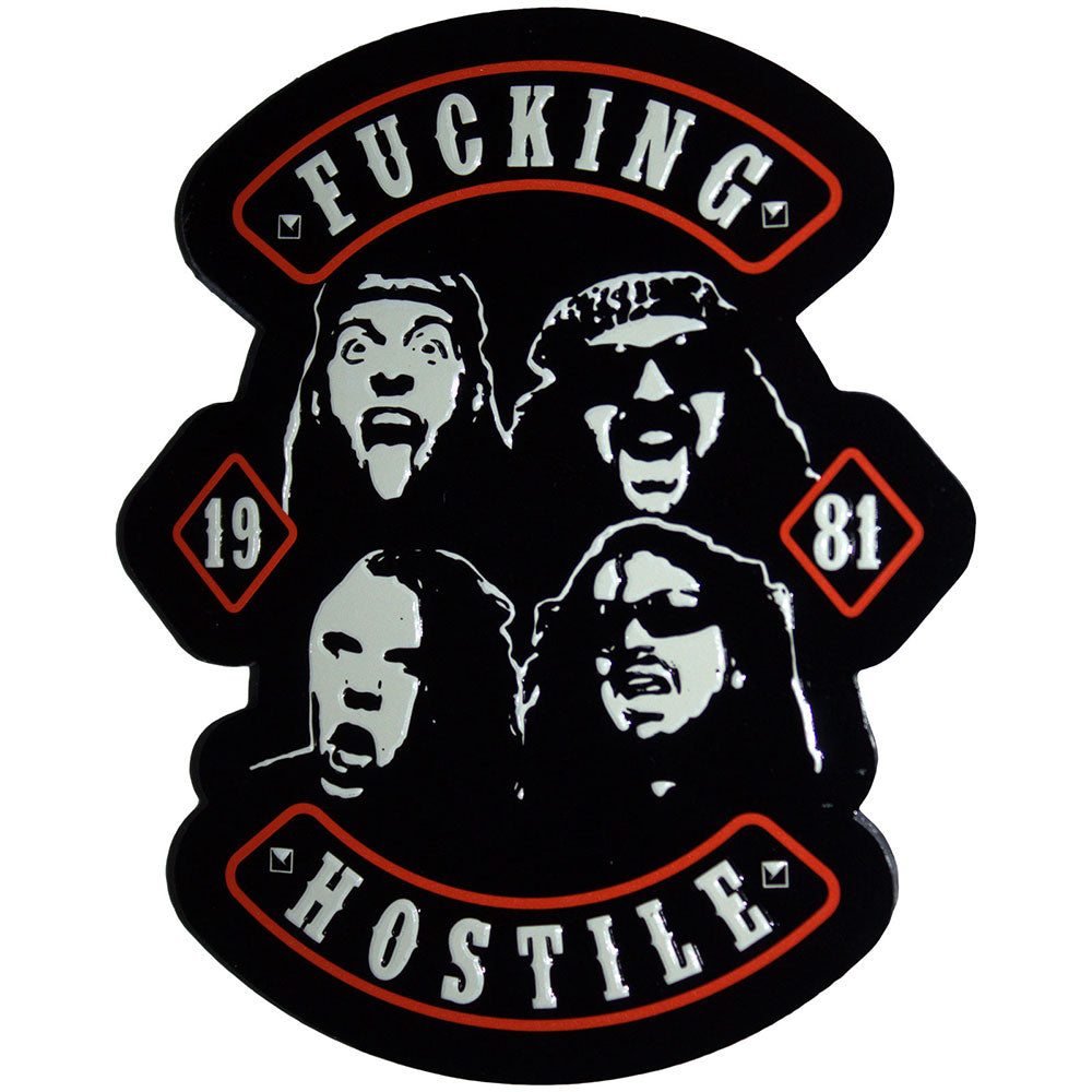 Pantera Fridge Magnet: Hostile