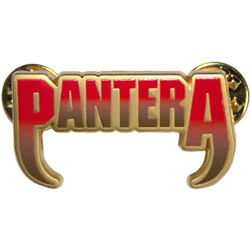 Pantera Pin Badge: Fangs Logo