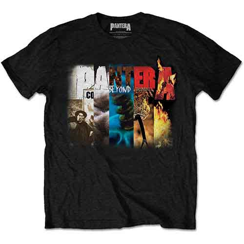 Pantera Unisex T-Shirt: Album Collage (Black)