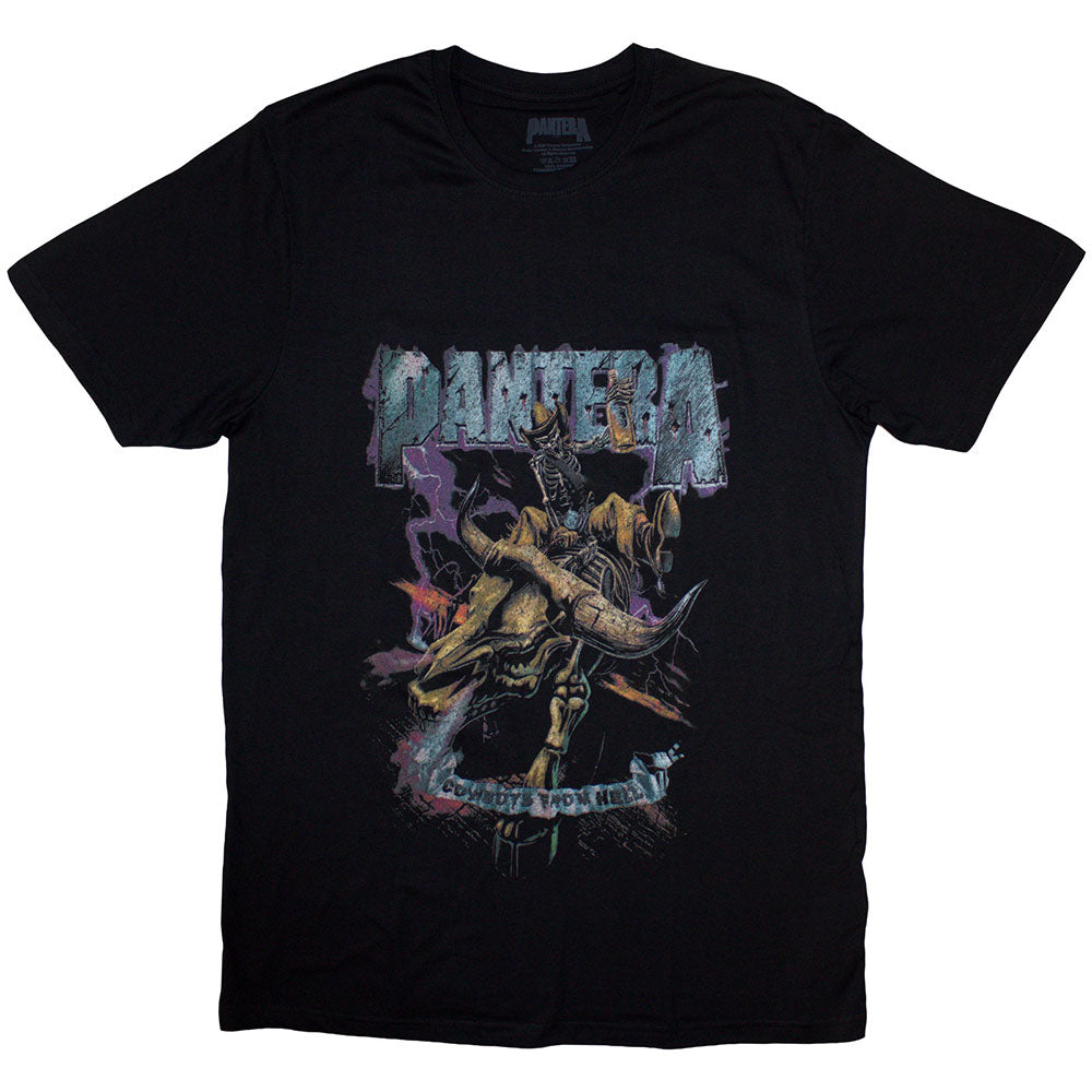 Pantera Ladies T-Shirt: Vintage Rider (Black)