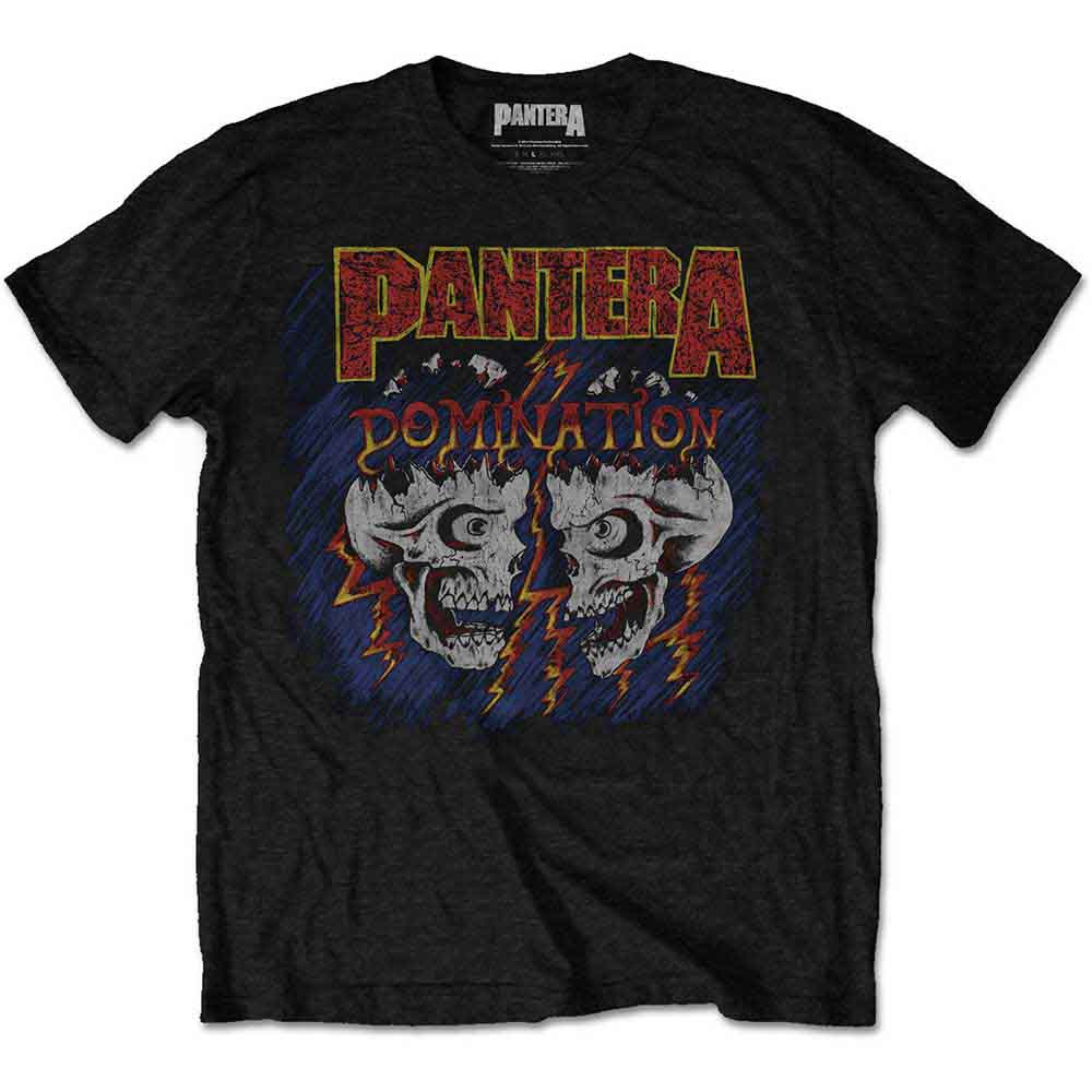 Pantera Unisex T-Shirt: Domination (Black)