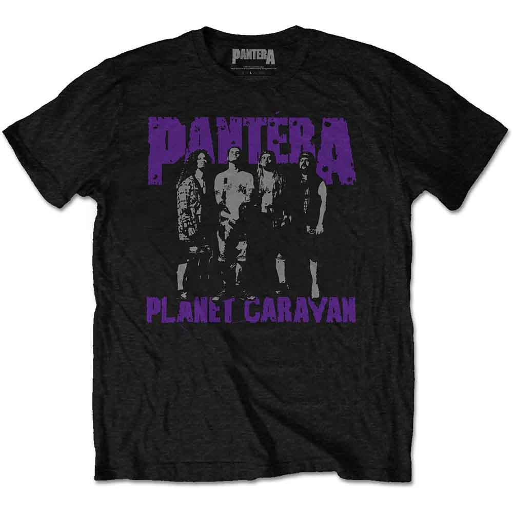 Pantera Unisex T-Shirt: Planet Caravan (Black)