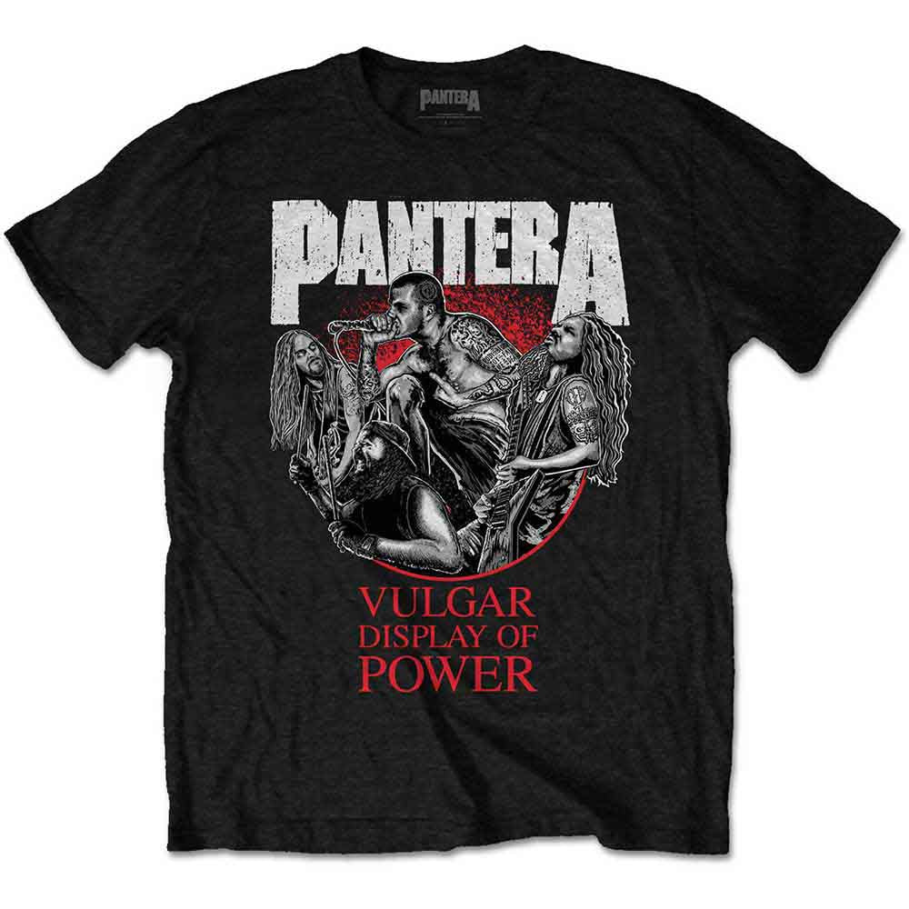 Pantera Unisex T-Shirt: Vulgar Display of Power 30th (Black)