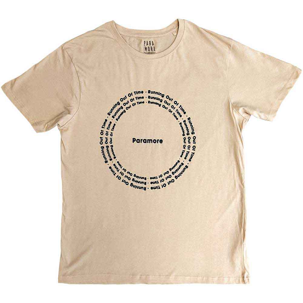 Paramore Unisex T-Shirt: ROOT Circle (Sand)