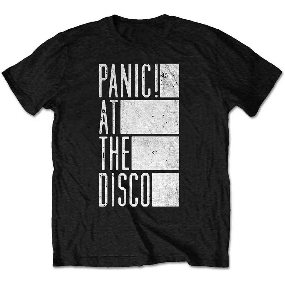 Panic! At The Disco Unisex T-Shirt: Bars (Black)