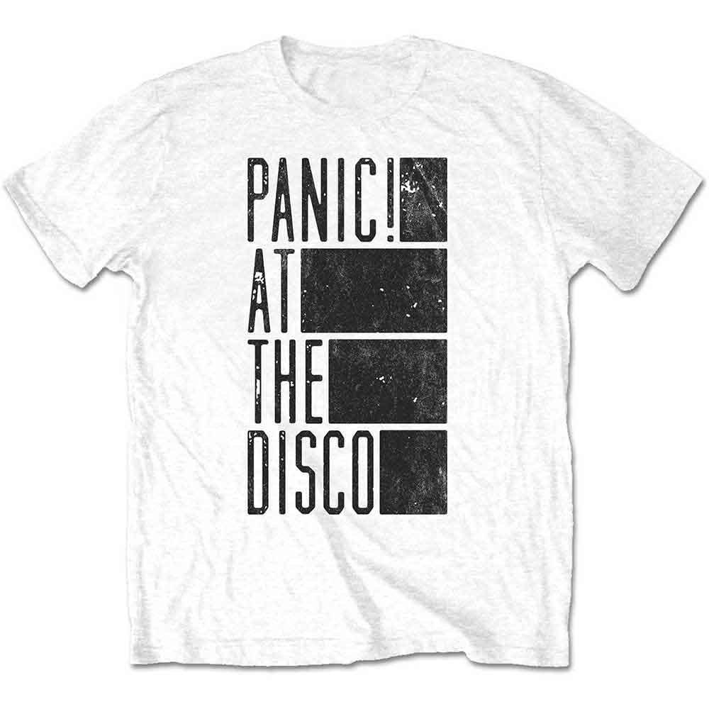 Panic! At The Disco Unisex T-Shirt: Bars (White)