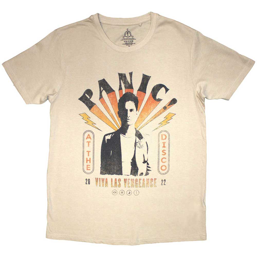 Panic! At The Disco Unisex T-Shirt: Viva (Sand)